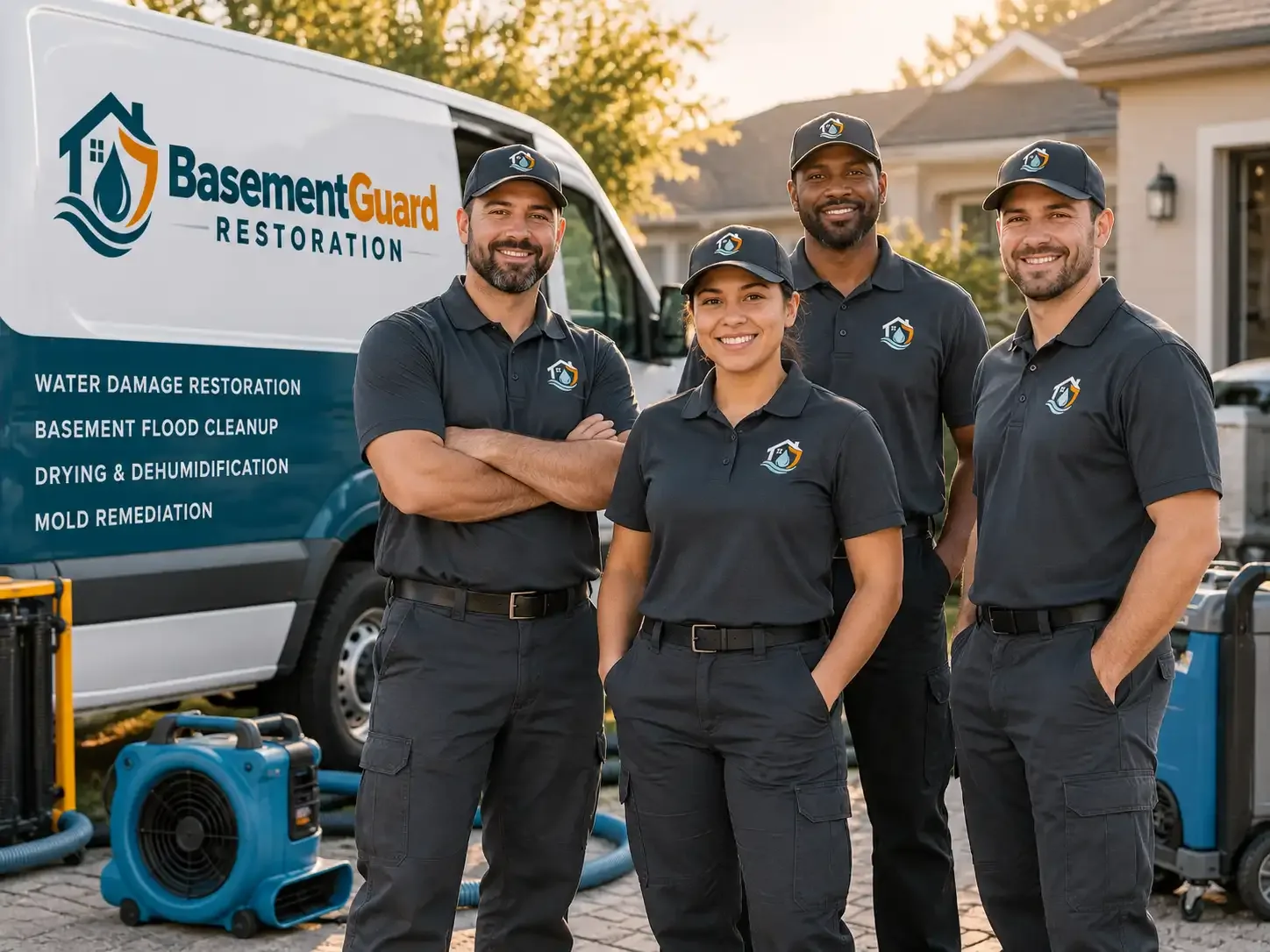Basement Water Damage Restoration company in Barton City, MI